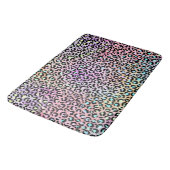De Iridescent Luipaard Serie Design 6 Badmat (Gekanteld)