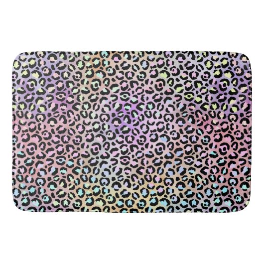 De Iridescent Luipaard Serie Design 6 Badmat (Voorkant)