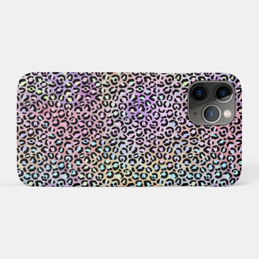 De Iridescent Luipaard Serie Design 6 Case-Mate iPhone Case (Achterkant (horizontaal))