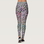 De Iridescent Luipaard Serie Design 6 Leggings (Achterkant)