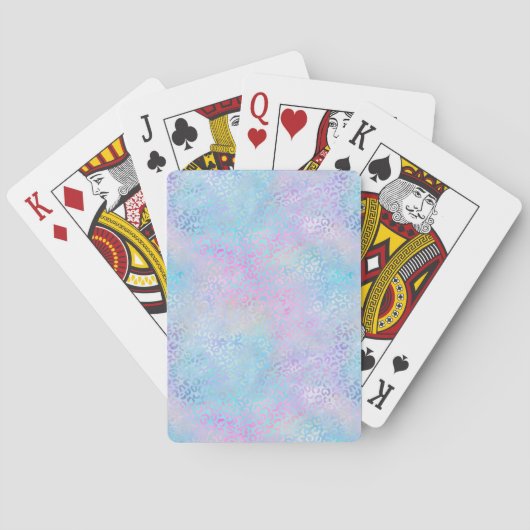 De Iridescent Luipaard Serie Design 9 Pokerkaarten (Achterkant)