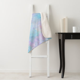 De Iridescent Luipaard Serie Design 9 Sherpa Deken
