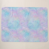 De Iridescent Luipaard Serie Design 9 Sherpa Deken (Voorkant (horizontaal))