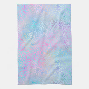De Iridescent Luipaard Serie Design 9 Theedoek