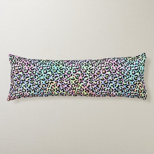 De Iridescent Luipaard Serie Ontwerp 5 Lichaamskussen (Voorkant)