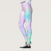 De Iridescente Luipaard Serie Design 10 Leggings (Links)