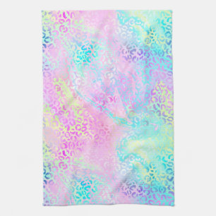 De Iridescente Luipaard Serie Design 10 Theedoek