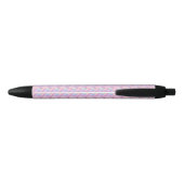 De Iridescente Luipaard Serie Design 11 Zwarte Inkt Pen (Achterkant)