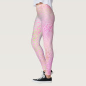 De Iridescente Luipaard Serie Design 1 Leggings (Links)