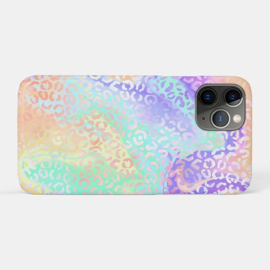 De Iridescente Luipaard Serie Design 3 Case-Mate iPhone Case (Achterkant (horizontaal))