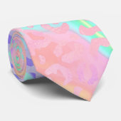 De Iridescente Luipaard Serie Design 3 Stropdas (Opgerold)