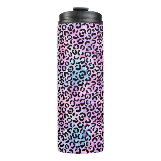 De Iridescente Luipaard Serie Design 4 Thermosbeker (Voorkant)