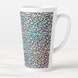 De Iridescente Luipaard Serie Design 5 Latte Mok
