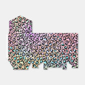 De Iridescente Luipaard Serie Design 6 Bedankdoosjes (Uitgevouwen)