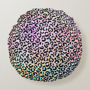 De Iridescente Luipaard Serie Design 6 Rond Kussen