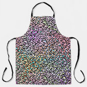 De Iridescente Luipaard Serie Design 6 Schort (Voorkant)