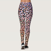De Iridescente Luipaard Serie Design 7 Leggings (Achterkant)
