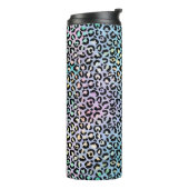 De Iridescente Luipaard Serie Design 8 Thermosbeker (Gedraaid links)