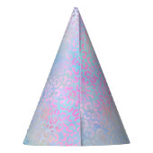 De Iridescente Luipaard Serie Design 9 Feesthoedjes (Achterkant)