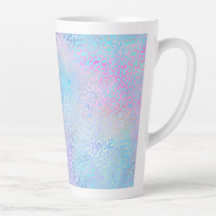 De Iridescente Luipaard Serie Design 9 Latte Mok