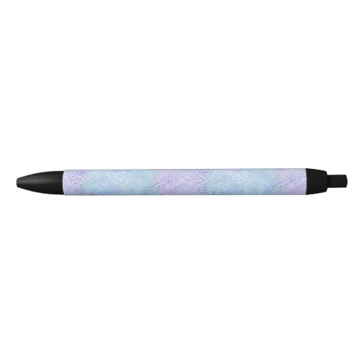 De Iridescente Luipaard Serie Design 9 Zwarte Inkt Pen (Voorkant)