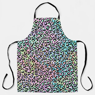 De Iridescente Luipaard Serie Ontwerp 5 Schort