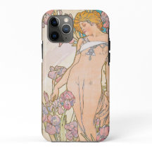 De Iris (1897) door Alphonse Mucha