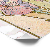 De Iris (1897) door Alphonse Mucha Perfect Poster (Hoek)