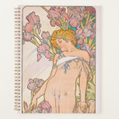 De Iris (1897) door Alphonse Mucha Planner (Voorkant)