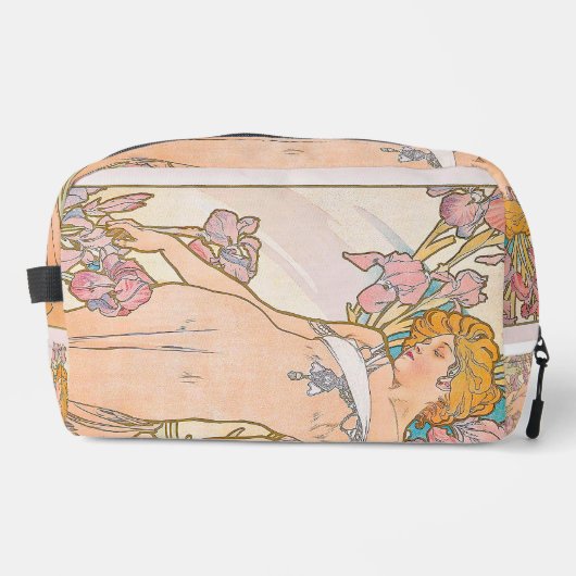 De Iris (1897) door Alphonse Mucha Toilettasje (Voorkant)