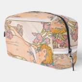 De Iris (1897) door Alphonse Mucha Toilettasje (Rechterhoek)