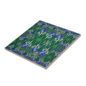 De Iris Fields Tile Tegeltje (Zijkant)
