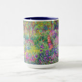De Iris Garden bij Giverny Claude Monet cool, oud, Mok (Midden)