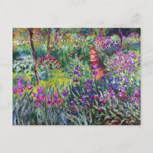 De Iris Garden in Giverny, Claude Monet Briefkaart
