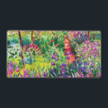 De Iris Garden in Giverny door Claude Monet Bureaumat<br><div class="desc">Ga naar mijn winkel voor een interessanter design en meer kleurenkeuze. => zazzle.com/iwheels*</div>