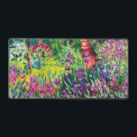 De Iris Garden in Giverny door Claude Monet Bureaumat<br><div class="desc">De Iris Garden in Giverny door Claude Monet. Bezoek mijn winkel voor een interessanter ontwerp en meer keuze voor kleuren => zazzle.com/iwheels*</div>