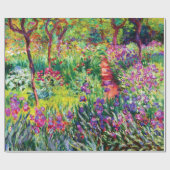 De Iris Garden in Giverny door Claude Monet Cadeaupapier (Vlak)