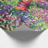 De Iris Garden in Giverny door Claude Monet Cadeaupapier (Hoek)
