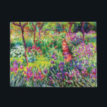De Iris Garden in Giverny door Claude Monet Deurmat<br><div class="desc">Bezoek mijn winkel voor een interessanter ontwerp en meer keuze voor kleuren => zazzle.com/iwheels*</div>