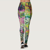 De Iris Garden in Giverny door Claude Monet Leggings (Achterkant)