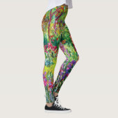 De Iris Garden in Giverny door Claude Monet Leggings (Rechts)
