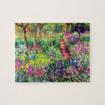 De Iris Garden in Giverny door Claude Monet Legpuzzel<br><div class="desc">Bezoek mijn winkel voor een interessanter ontwerp en meer keuze voor kleuren => zazzle.com/iwheels*</div>