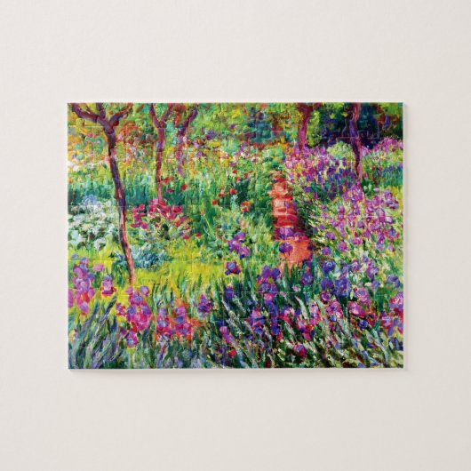De Iris Garden in Giverny door Claude Monet Legpuzzel (Horizontaal)