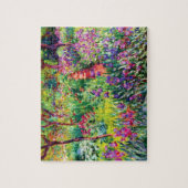 De Iris Garden in Giverny door Claude Monet Legpuzzel (Verticaal)