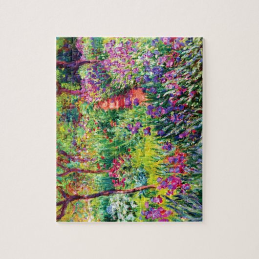 De Iris Garden in Giverny door Claude Monet Legpuzzel (Verticaal)