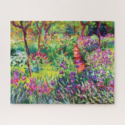 De Iris Garden in Giverny door Claude Monet Legpuzzel (Horizontaal)