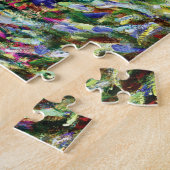 De Iris Garden in Giverny door Claude Monet Legpuzzel (Zijkant)