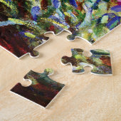 De Iris Garden in Giverny door Claude Monet Legpuzzel (Zijkant)