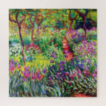 De Iris Garden in Giverny door Claude Monet Legpuzzel<br><div class="desc">Bezoek mijn winkel voor een interessanter ontwerp en meer keuze voor kleuren => zazzle.com/iwheels*</div>
