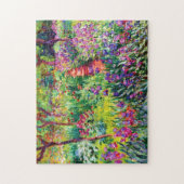 De Iris Garden in Giverny door Claude Monet Legpuzzel (Verticaal)